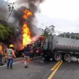 Accidente en la vía Panamericana, sector Pescador, donde murió una familia de Timbío