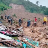 Avalancha en la vereda El Palacio del resguardo indígena La Montaña, en Samaniego, Nariño.