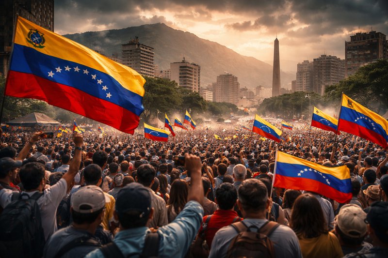 ¡GLORIA AL BRAVO PUEBLO DE VENEZUELA!