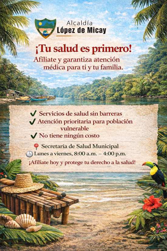 Alcaldía de López de Micay refuerza acceso al Régimen Subsidiado de Salud Alcaldía de López de Micay refuerza acceso al Régimen Subsidiado de Salud