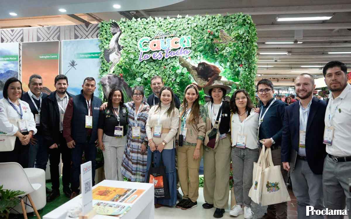 Cauca presenta su oferta turística en ANATO 2026