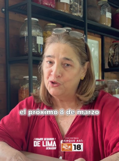 Exmnistra de Cultura respalda candidatura de Alejandro De Lima