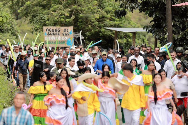 Gobernación del Cauca impulsa vías, agricultura y deporte en Sucre Gobernación del Cauca impulsa vías, agricultura y deporte en Sucre