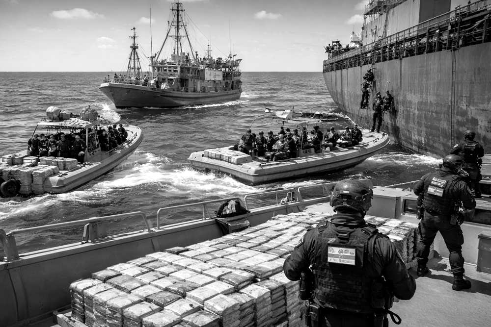 Incautan 16,8 toneladas de cocaína en operación internacional
