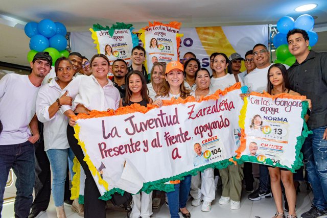 Juventud del Valle respalda agenda de Norma Hurtado