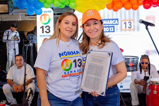 Juventud del Valle respalda agenda de Norma Hurtado