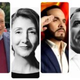 César Gaviria, Ingrid Betancourt, Abelardo De La Espriella y Roy Barreras.