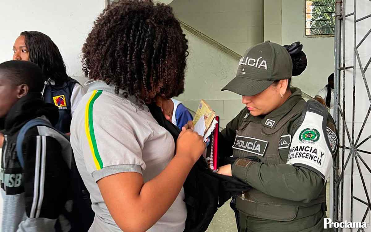 Puerto Tejada realiza registros pedagógicos en colegios
