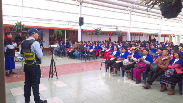 Silvia optimiza atención al adulto mayor y mejora la cultura vial Silvia optimiza atención al adulto mayor y mejora la cultura vial