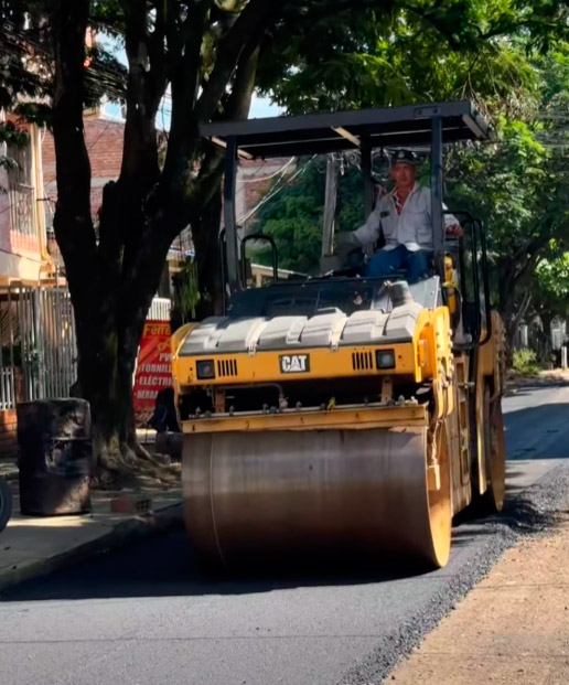 Avanza pavimentación en el barrio Corona 2 de Santander de Quilichao Avanza pavimentación en el barrio Corona 2 de Santander de Quilichao