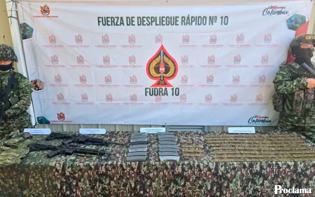 Bombardeo en Guaviare deja entregas e incautaciones