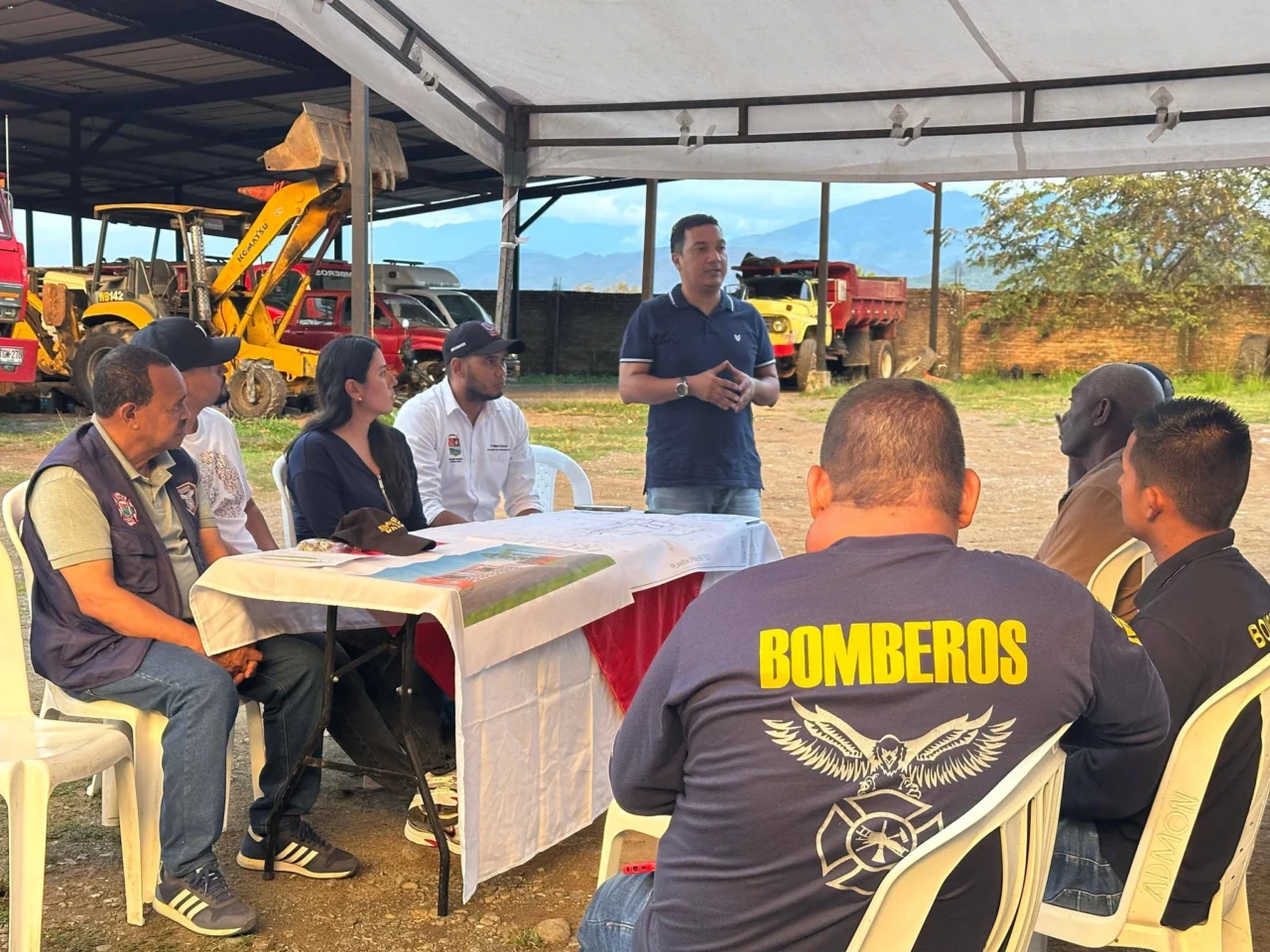 Caloto socializa proyecto de sede de Bomberos Caloto socializa proyecto de sede de Bomberos