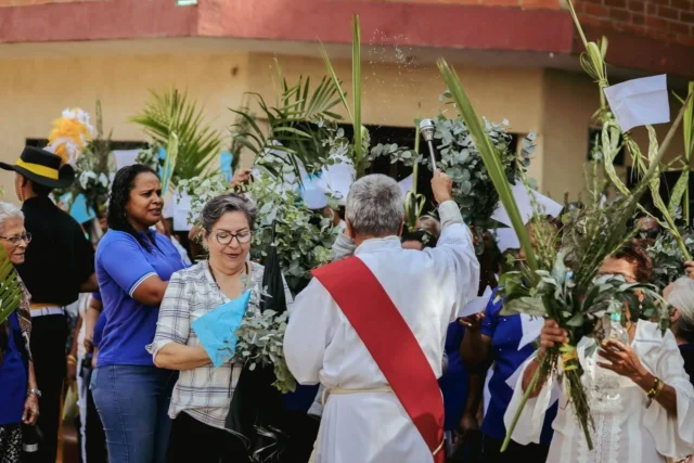 Domingo de Ramos congrega a familias en Quilichao
