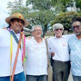 De izquierda a derecha: Luis Alfredo Acosta Zapata, ministro de la Igualdad; Walter Aldana, dirigente cívico del Cauca; el periodista Alfonso Luna Geller; y Carlos Rosero, exministro fugaz de la misma cartera. En el Pacífico seguimos esperando que el Ministerio de la Igualdad deje de ser una fotografía y se convierta en una política pública.
