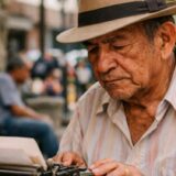 La agonía de los escríbanos del parque