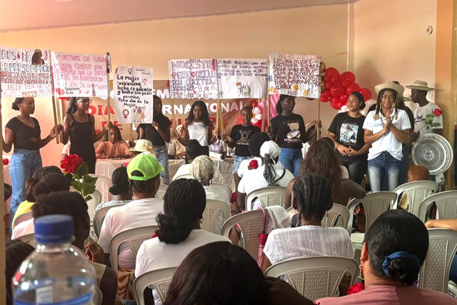 Mujeres de López de Micay fueron homenajeadas Mujeres de López de Micay fueron homenajeadas