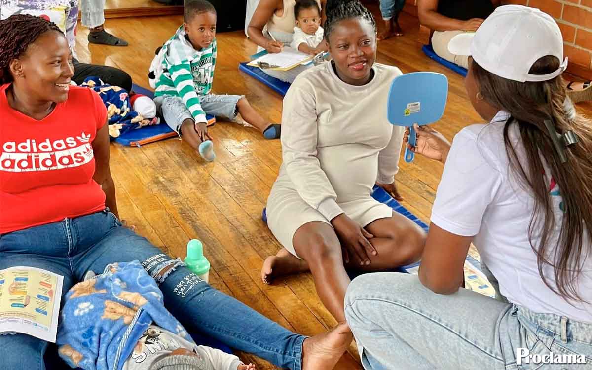 Mujeres gestantes de Guachené acceden a orientación en salud