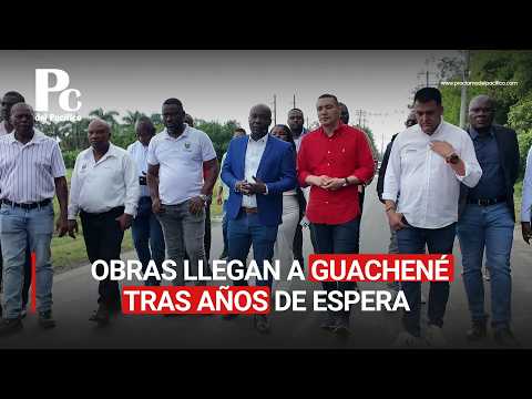 Obras llegan a Guachené tras años de espera