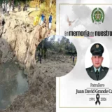 Daños en la vía Panamericana en Timbío tras explosión en el puente sobre el río Las Piedras que dejó un policía muerto y varios heridos