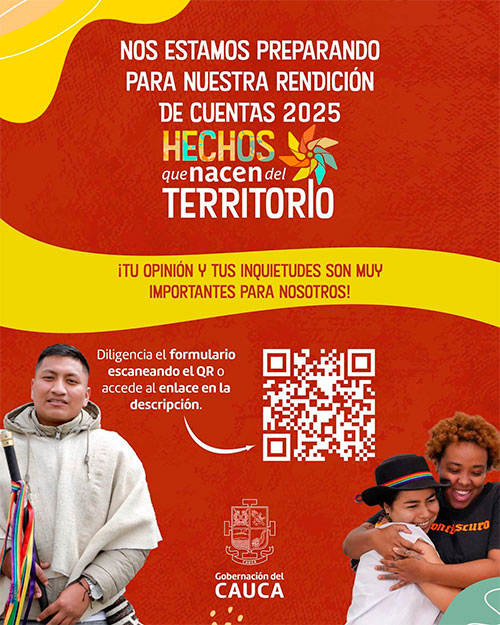 AUDIENCIA PÚBLICA DE RENDICIÓN DE CUENTAS VIGENCIA 2025 - GOBERNACIÓN DEL CAUCA