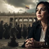 Funcionaria en escena política con tensión mediática