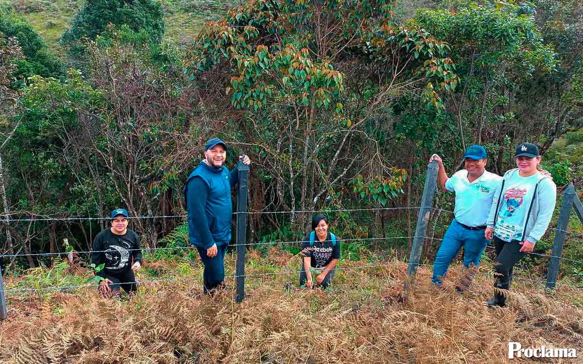 CRC ejecuta acciones ambientales en Sotará y Cajibío