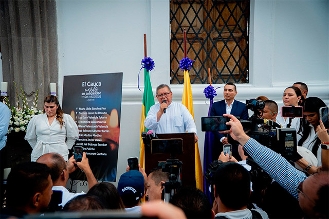 Cauca honra a víctimas y exige respeto a la vida Cauca honra a víctimas y exige respeto a la vida
