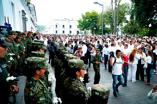 Cauca honra a víctimas y exige respeto a la vida Cauca honra a víctimas y exige respeto a la vida