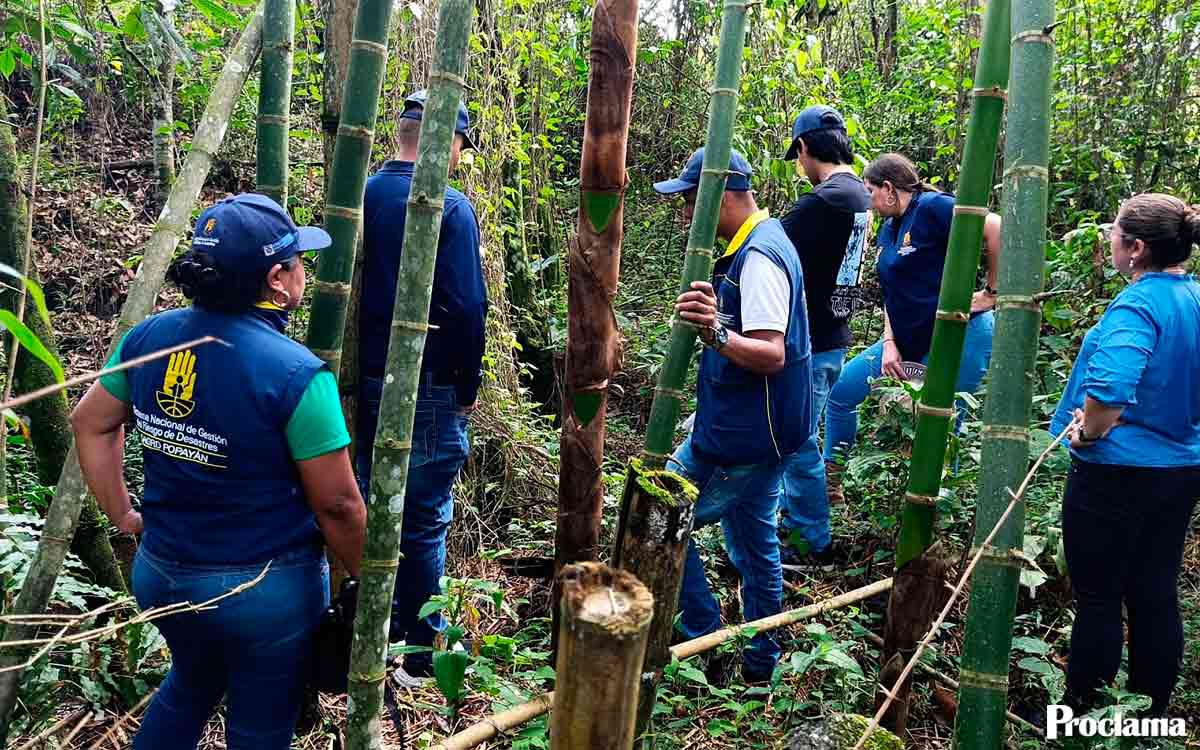 Comuna Dos de Popayán avanza en planes de riesgo Comuna Dos de Popayán avanza en planes de riesgo