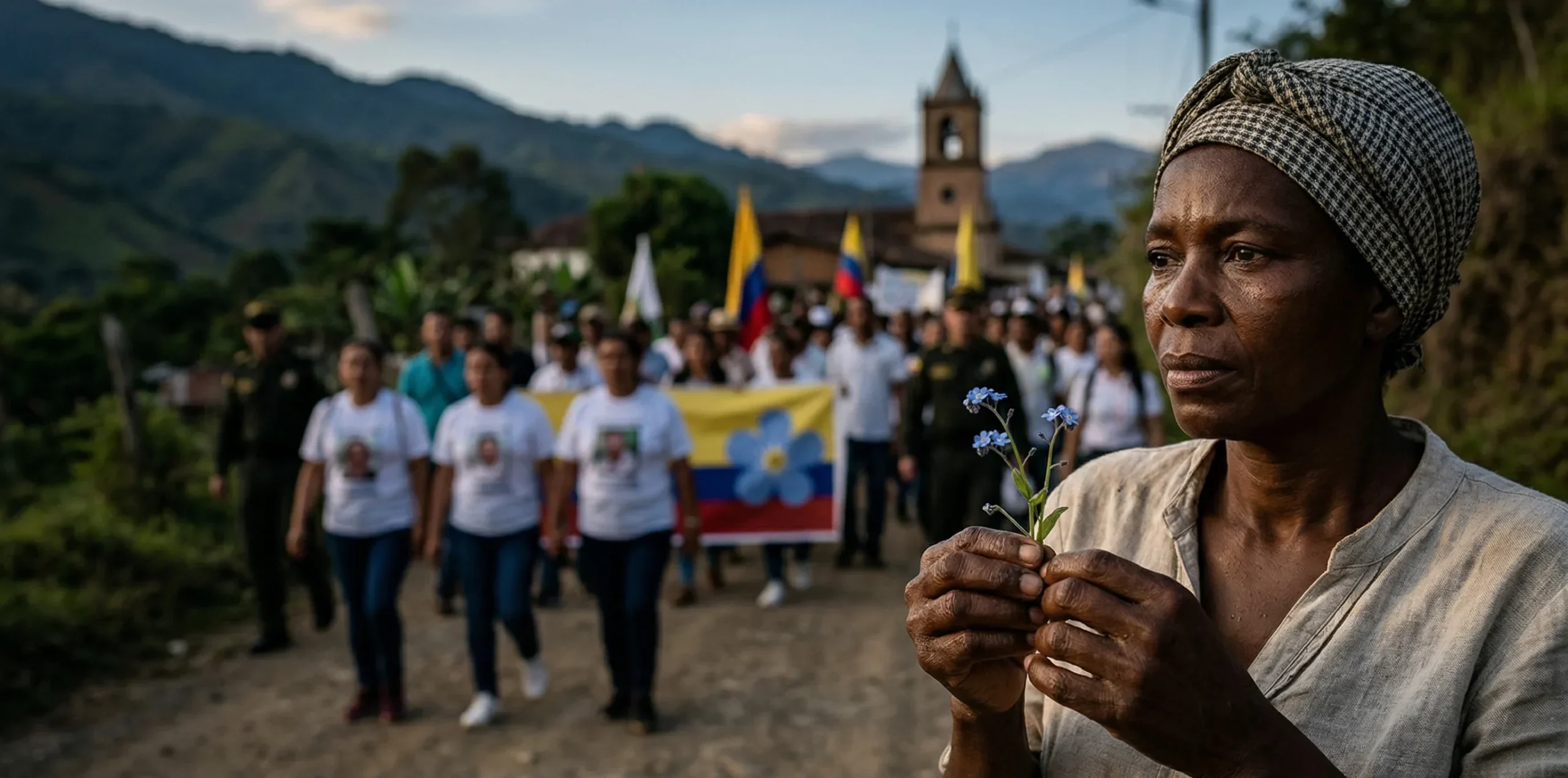 Conmemoración del Día Nacional de la Memoria y Solidaridad con las Víctimas del Conflicto Armado en Colombia.