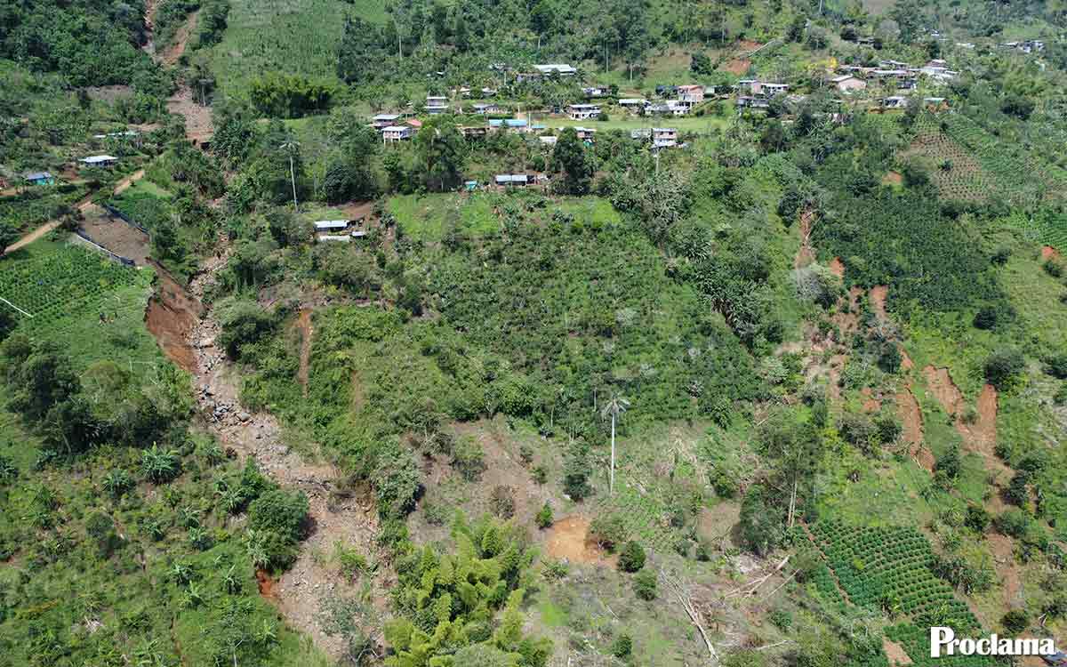 Falla geológica en Caloto eleva riesgo de avalancha Falla geológica en Caloto eleva riesgo de avalancha