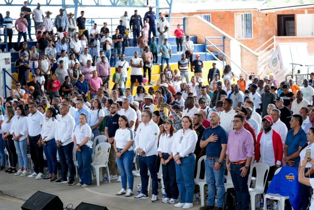 Fuerza del pueblo llega a Suárez con obras en vías, salud y servicios