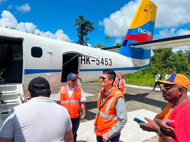 López de Micay avanza en conectividad aérea con Satena López de Micay avanza en conectividad aérea con Satena