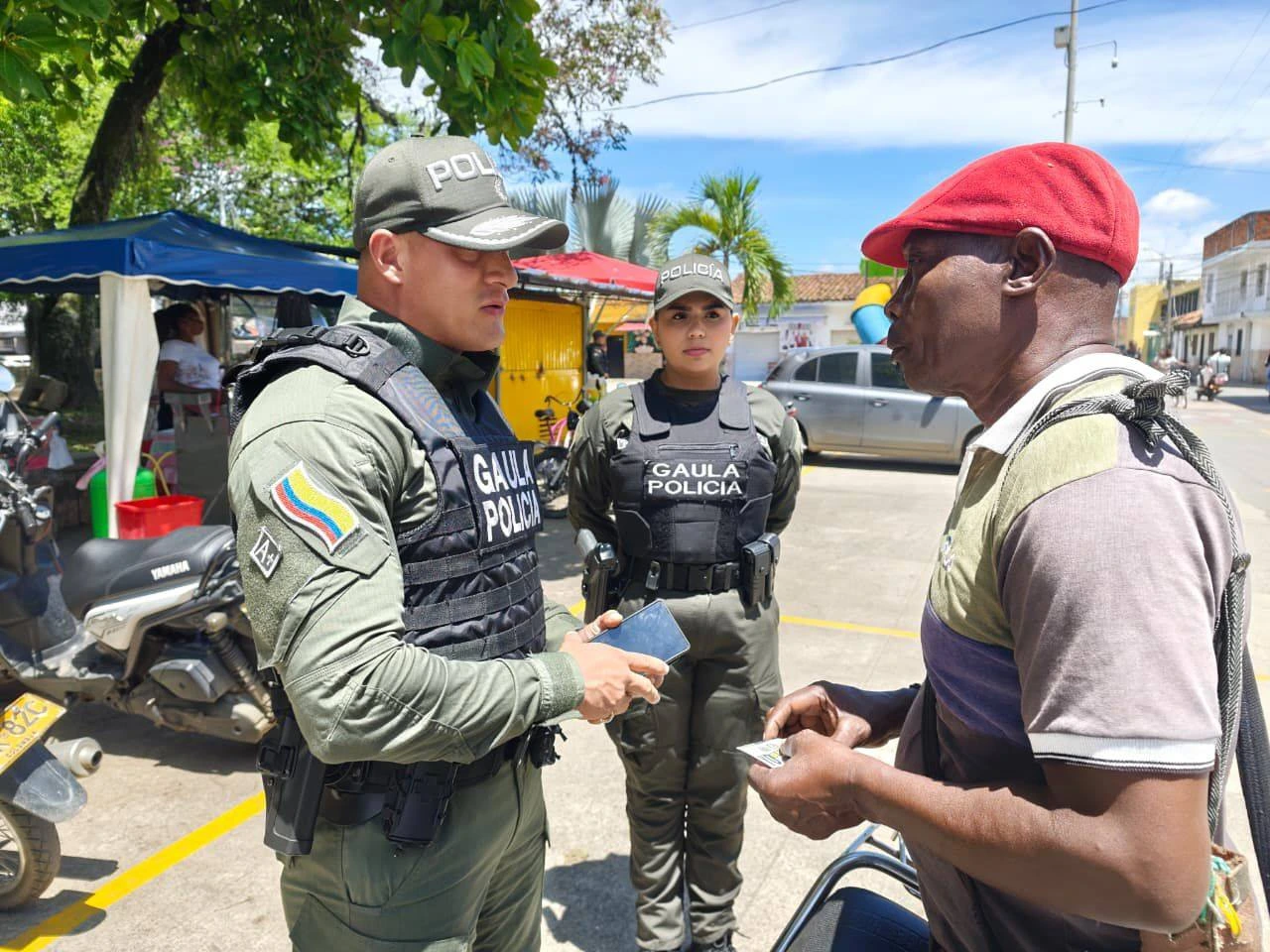 Operativo contra extorsión recorre Guachené