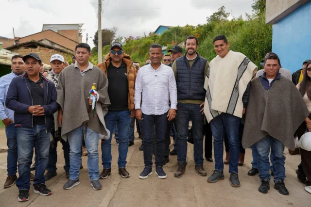 Placas huella mejoran movilidad en Túquerres