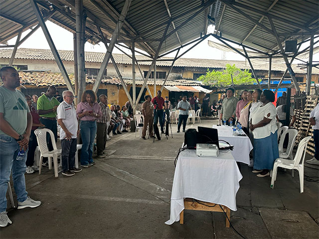 Plaza de mercado de Puerto Tejada inicia ajustes técnicos