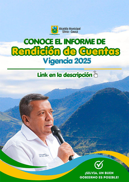 Rendición de Cuentas 2025 Silvia Cauca