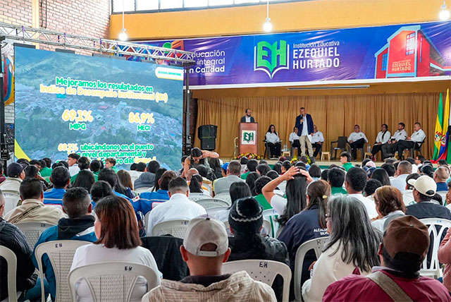 Silvia presentó resultados de gestión 2025 ante la comunidad