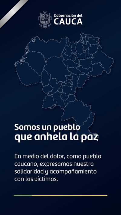 Tristeza: Hasta el momento, veinte muertos deja atentado en Cajibío Tristeza: Hasta el momento, veinte muertos deja atentado en Cajibío