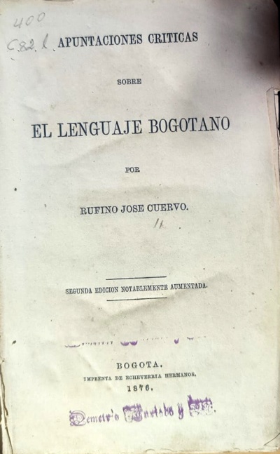 El idioma ordena la vida pública