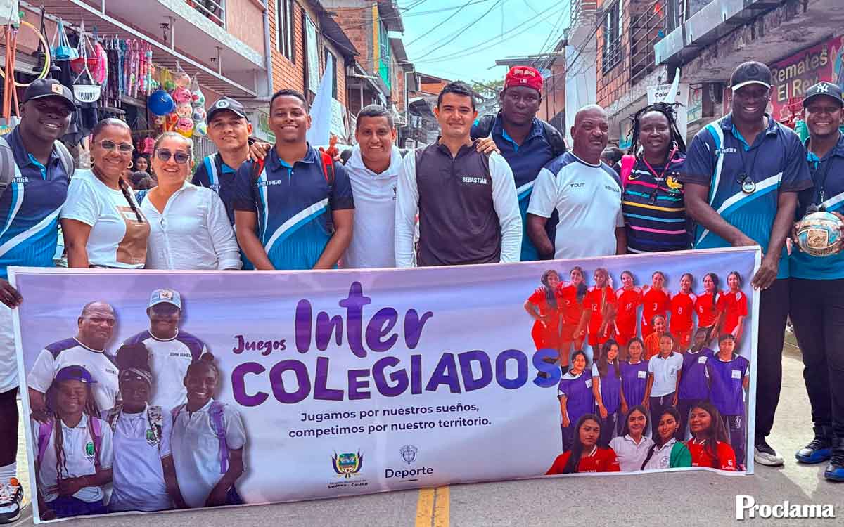Juegos Intercolegiados reunieron a la juventud de Suárez Juegos Intercolegiados reunieron a la juventud de Suárez