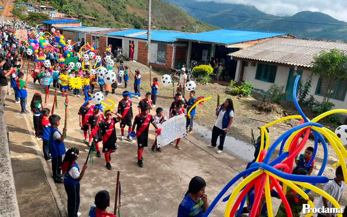 Juegos Intercolegiados reunieron colegios y comunidades en Altamira