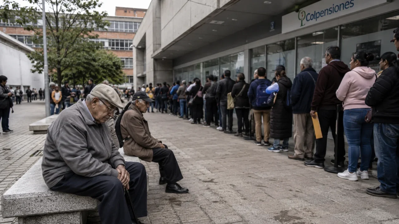 LA CRISIS PENSIONAL EN COLOMBIA SE AGUDIZA.