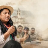 Aida Quilcué en debate político electoral