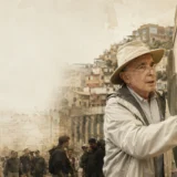 Álvaro Uribe pinta un muro en una escena editorial sobre memoria histórica