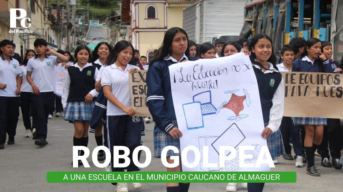 Saquean recursos de escuela en Almaguer