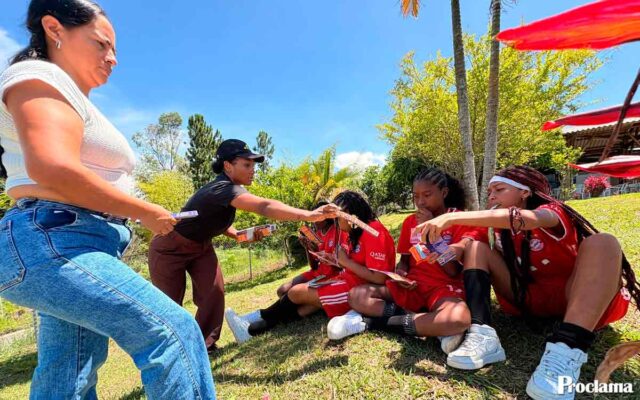 Suárez llevó mensaje de equidad a Juegos Intercolegiados