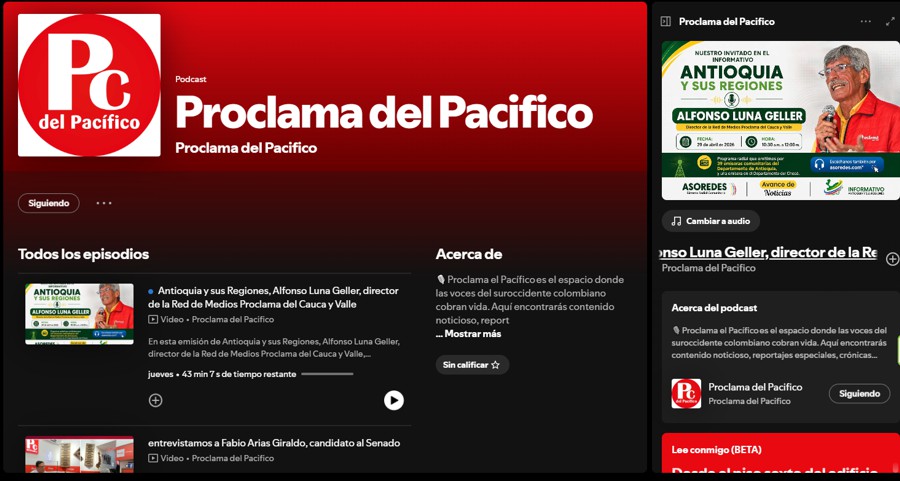 Una voz rompe el silencio del Cauca