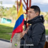 Vista de Sotará y de obras comunitarias entregadas en Casas Nuevas como parte de acciones de desarrollo local