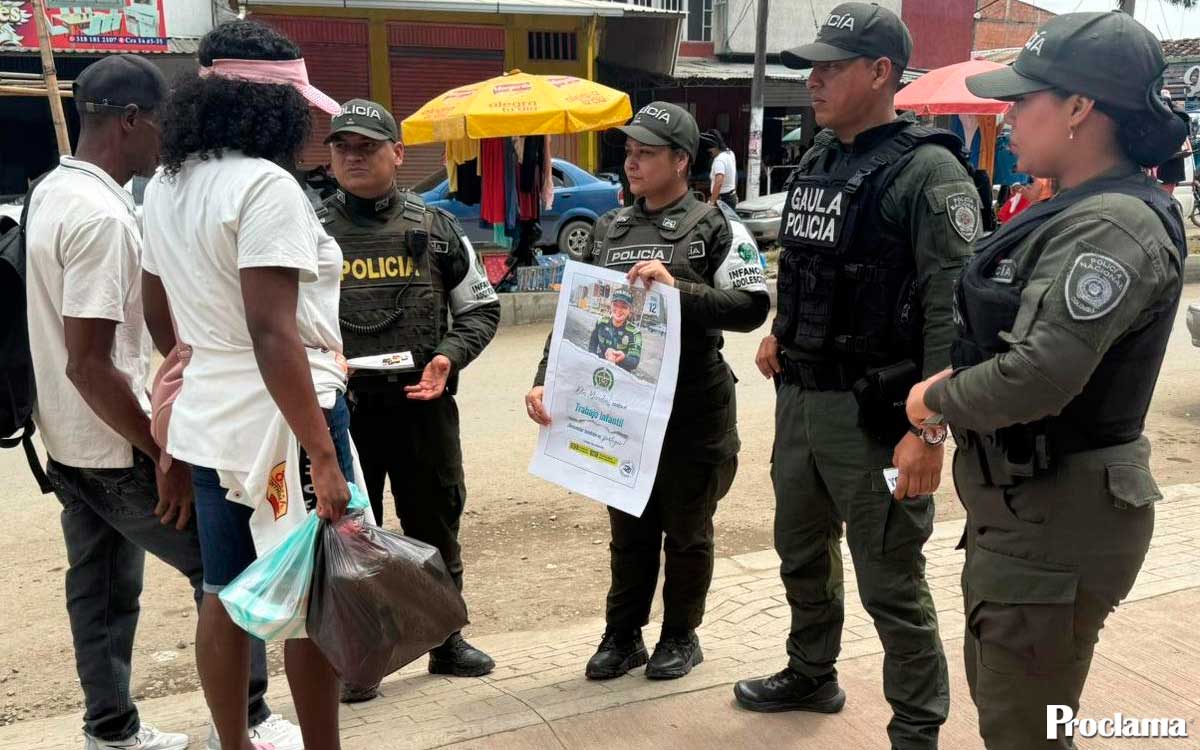 Cauca pide cerrar puertas al trabajo infantil